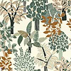 Peradeniya-Tapete-Casamance-Blanc/Emeraude-Rolle-75940202-Selected Wallpapers