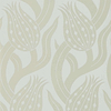 Persian Tulip-Tapete-Zoffany-Silver-Rolle-312998-Selected Wallpapers