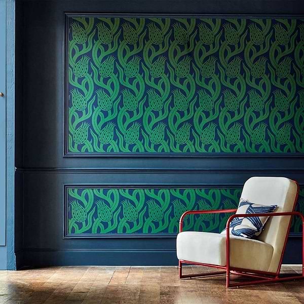 Persian Tulip-Tapete-Zoffany-Selected Wallpapers