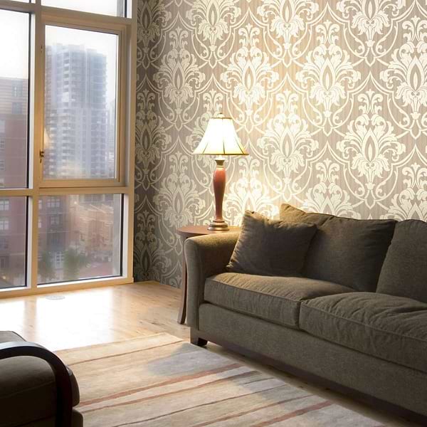Petersburg Damask-behang-Cole & Son-Selected Wallpapers
