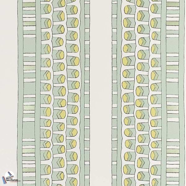 Pharaon-Wallpaper-Pierre Frey-Celadon-Roll-FP886002-Selected Wallpapers