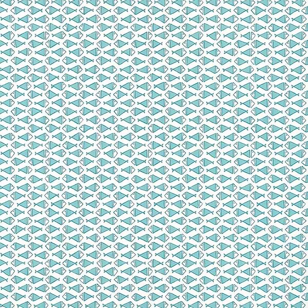 Pisces-Wallpaper-Thibaut-Turquoise-Roll-T13325-Selected Wallpapers