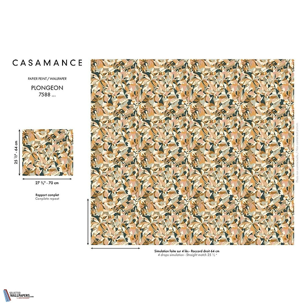 Plongeon-Tapete-Casamance-Selected Wallpapers