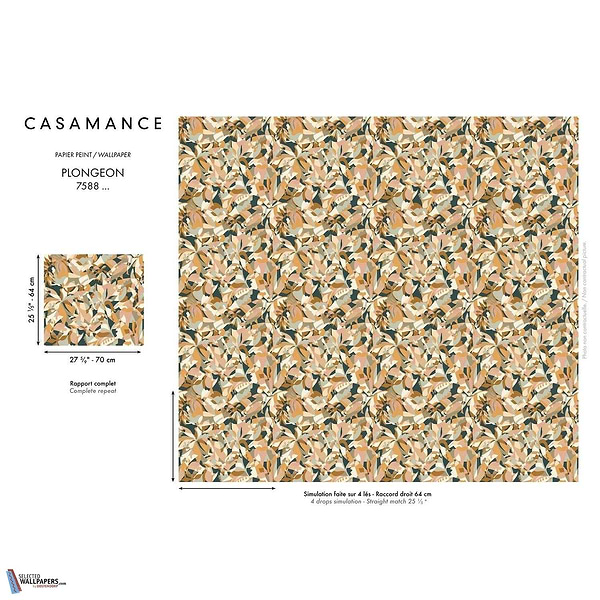 Plongeon-Tapete-Casamance-Selected Wallpapers