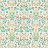 Pompadour Print-Wallpaper-Zoffany-Multi-Meter (M1)-313017-Selected Wallpapers