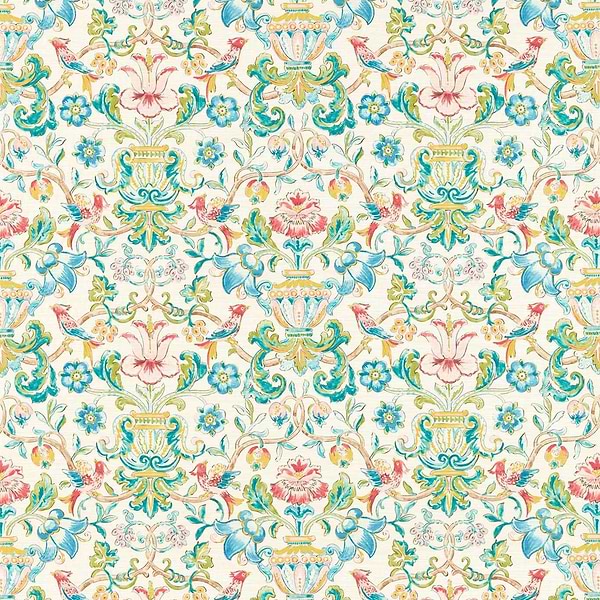 Pompadour Print-Behang-Zoffany-Multi-Meter (M1)-313017-Selected Wallpapers