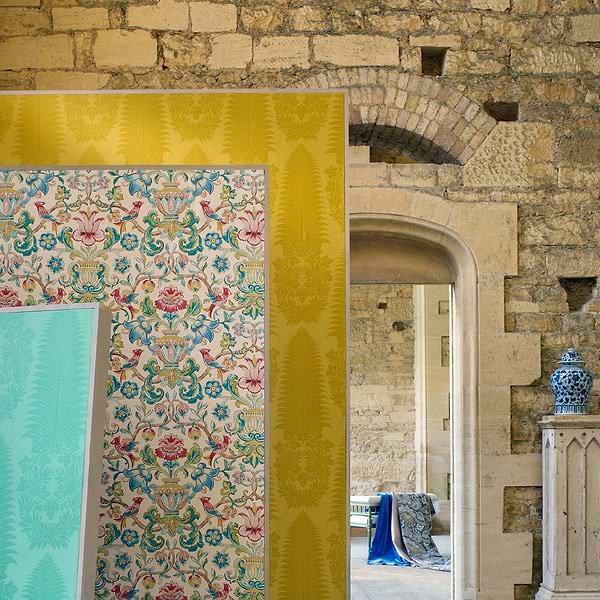 Pompadour Print-Behang-Zoffany-Selected Wallpapers