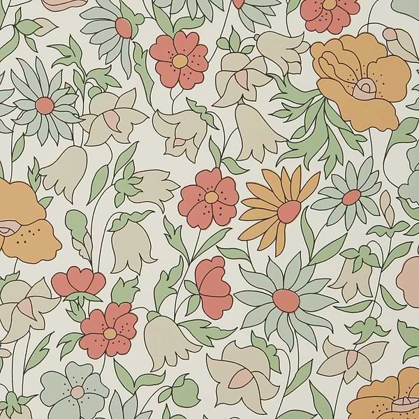 Poppy Meadowfield-Tapete-Liberty-Lichen-Rolle-07221001F-Selected Wallpapers