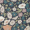 Poppy Meadowfield-Tapete-Liberty-Pewter Blue-Rolle-07221001N-Selected Wallpapers