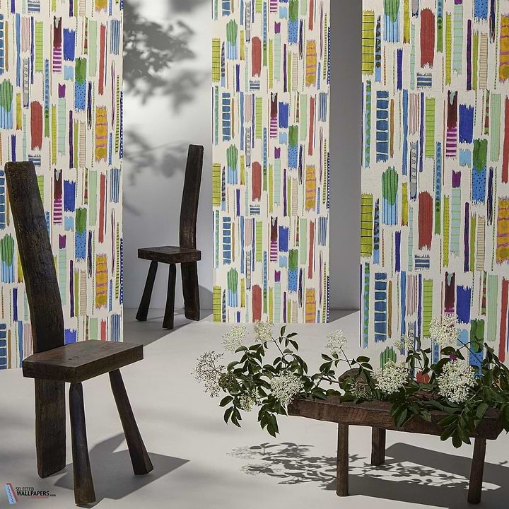 Porte-Bonheur-Tapete-Pierre Frey-Selected Wallpapers