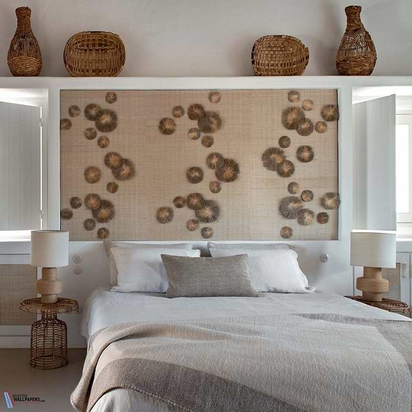 Raffia Lotus-Wallpaper-CMO Paris-Selected Wallpapers