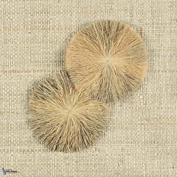 Raffia Lotus-Wallpaper-CMO Paris-Polaire-Meter (M1)-CMO WRA 08 88-Selected Wallpapers