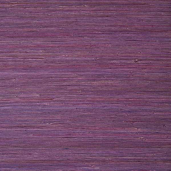 Raffia Palm-Wallpaper-Thibaut-Plum-Roll-T24064-Selected Wallpapers