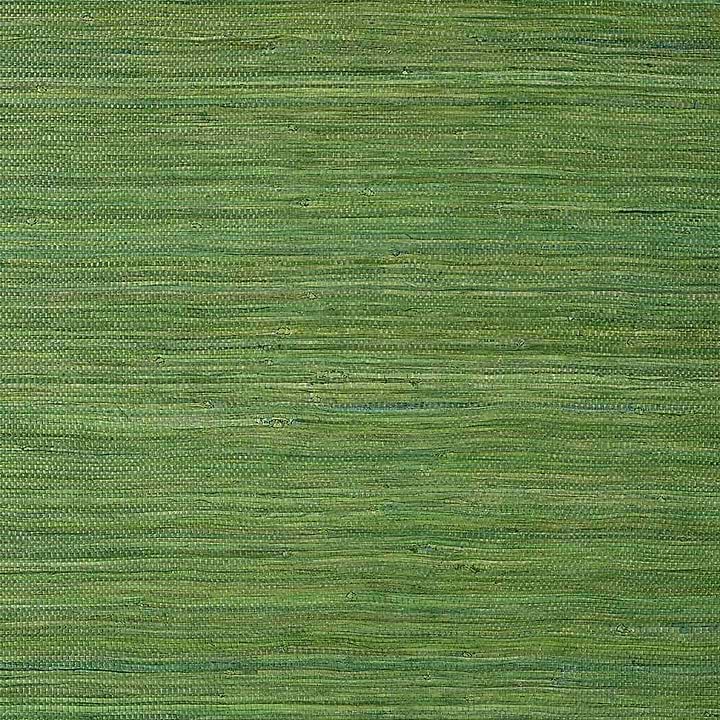 Raffia Palm-Wallpaper-Thibaut-Emerald Green-Roll-T24074-Selected Wallpapers