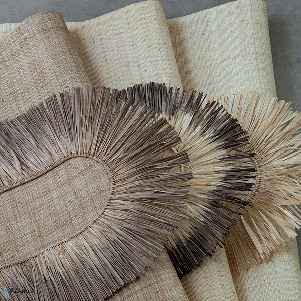 Raffia Totem-Tapete-CMO Paris-Selected Wallpapers