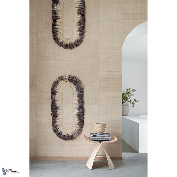 Raffia Totem-Tapete-CMO Paris-Selected Wallpapers