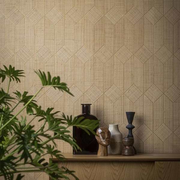 Raffia-wallpaper-Omexco by Arte-Selected Wallpapers