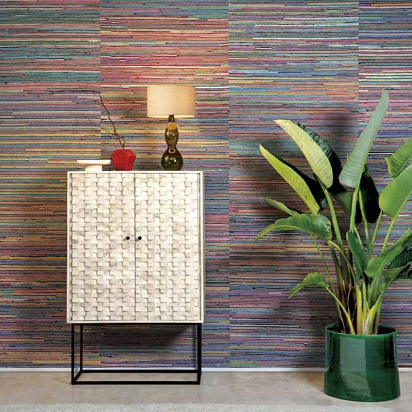 Rainbow Raj-Wallpaper-Omexco by Arte-Selected Wallpapers