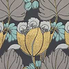 Regency Tulip-Behang-Liberty-Pewter-Rol-07231002N-Selected Wallpapers