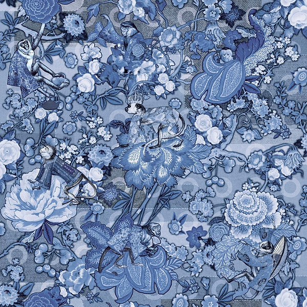 Rendezvous Tokyo Blue-wallpaper-Moooi-Ming Blue-Meter (M1)-MO3012-Selected Wallpapers