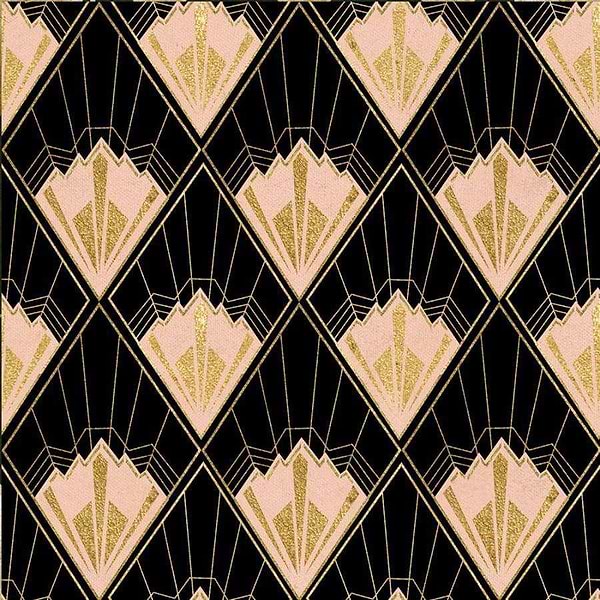 Revival-wallpaper-Mind the Gap-Black-300 cm (standaard)-WP20231-Selected Wallpapers