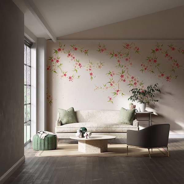 Rosa-Wallpaper-Harlequin-Selected Wallpapers