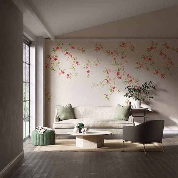 Rosa-Wallpaper-Harlequin-Selected Wallpapers