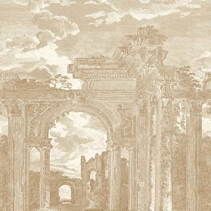 Rovine-Wallpaper-Arte-Toffee-Set-42562-Selected Wallpapers