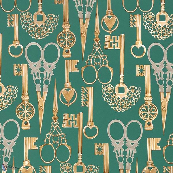Roxanne Wallcovering-Behang-Romo-Jade-Rol-W451/06-Selected Wallpapers