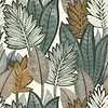 Sabal-Wallpaper-Casamance-Blanc/Celadon-Roll-74680672-Selected Wallpapers