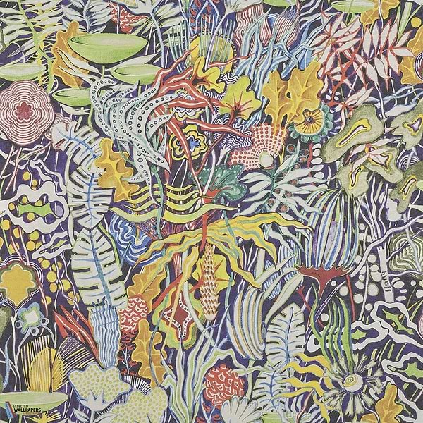Salvador-Tapete-Pierre Frey-Multicolore-Meter (M1)-FP974001-Selected Wallpapers