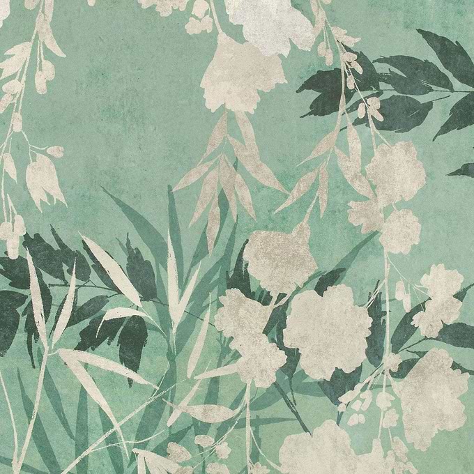Sayuri-Tapete-Romo-Jade-Rolle-W446/03-Selected Wallpapers