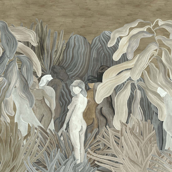 Secret Silhouettes-Behang-Arte-Desert Dust-Set-97721-Selected Wallpapers