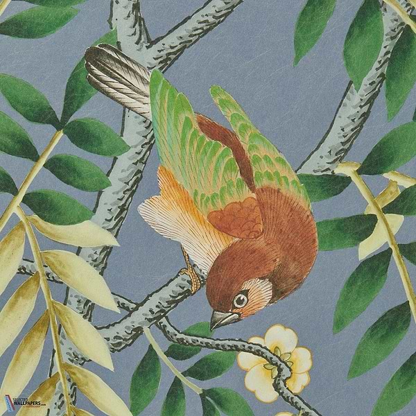 Silk Tree-Wallpaper-Liberty-Flax Flower-Set-07292202S-Selected Wallpapers