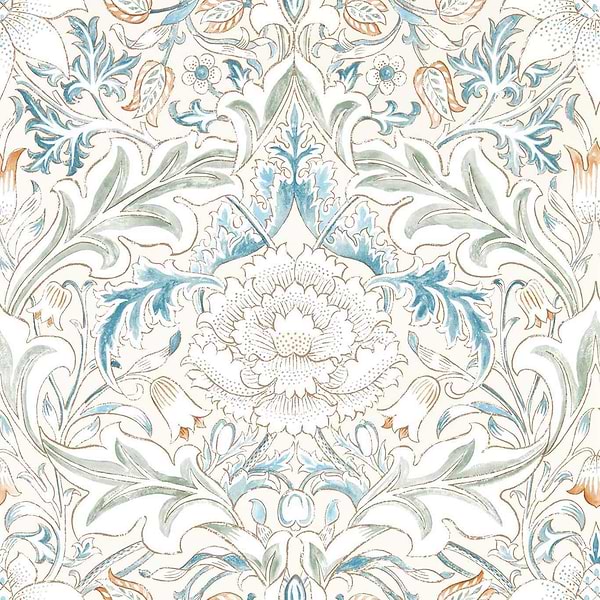 Simply Severn-Tapete-Morris & Co-Bayleaf / Annatto-Rolle-217074-Selected Wallpapers