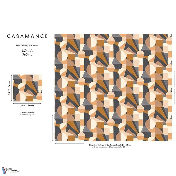 Sonia-Behang-Casamance-Selected Wallpapers