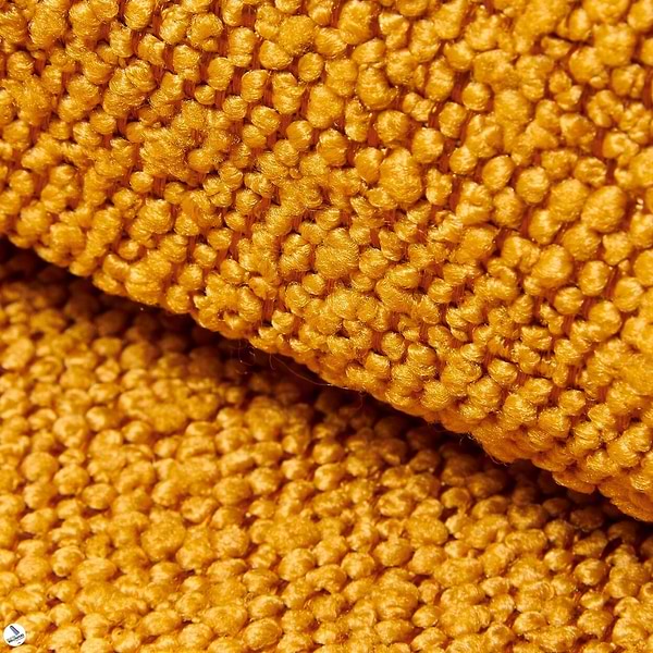 Sponge Bouclé-Wallpaper-Dutch Walltextile Company-Yellow Curry-Meter (M1)-DWC_BOU_33-Selected Wallpapers