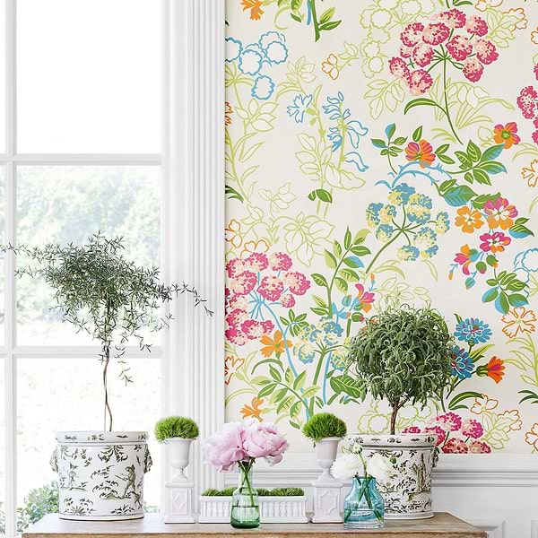 Spring Garden-Tapete-Thibaut-Selected Wallpapers