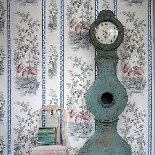 Storks & Thrushes-Wallpaper-Zoffany-Selected Wallpapers