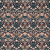 Strawberry Thief Velvet Stoff-Morris & Co-Mulberry/Slate-Meter (M1)-236931-Selected Wallpapers