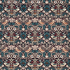 Strawberry Thief Velvet Stoff-Morris & Co-Mulberry/Slate-Meter (M1)-236931-Selected Wallpapers