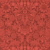 Sunflower-Tapete-Morris & Co-Chocolate/Red-Rolle-216960-Selected Wallpapers