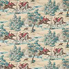 Tally Ho-wallpaper-Sanderson-Teal/Ruby-Roll-214597-Selected Wallpapers
