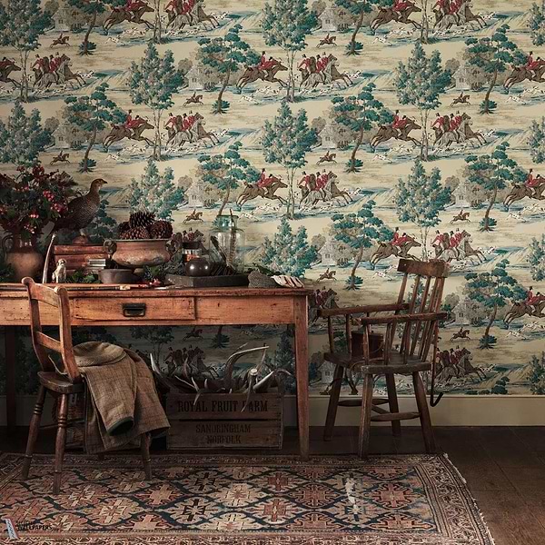 Tally Ho-wallpaper-Sanderson-Selected Wallpapers