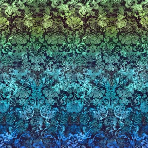 Tarbana Damask-wallpaper-Designers Guild-Midnight-Set-PDG1139/03-Selected Wallpapers