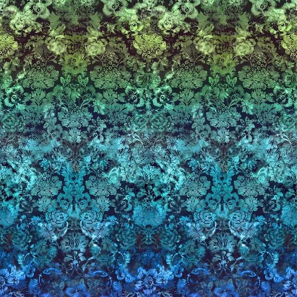 Tarbana Damask-wallpaper-Designers Guild-Midnight-Set-PDG1139/03-Selected Wallpapers