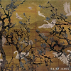 The Lake Ocher wallpaper-Daisy James-Ocher-Vinyl-M2-Selected Wallpapers & Interiors