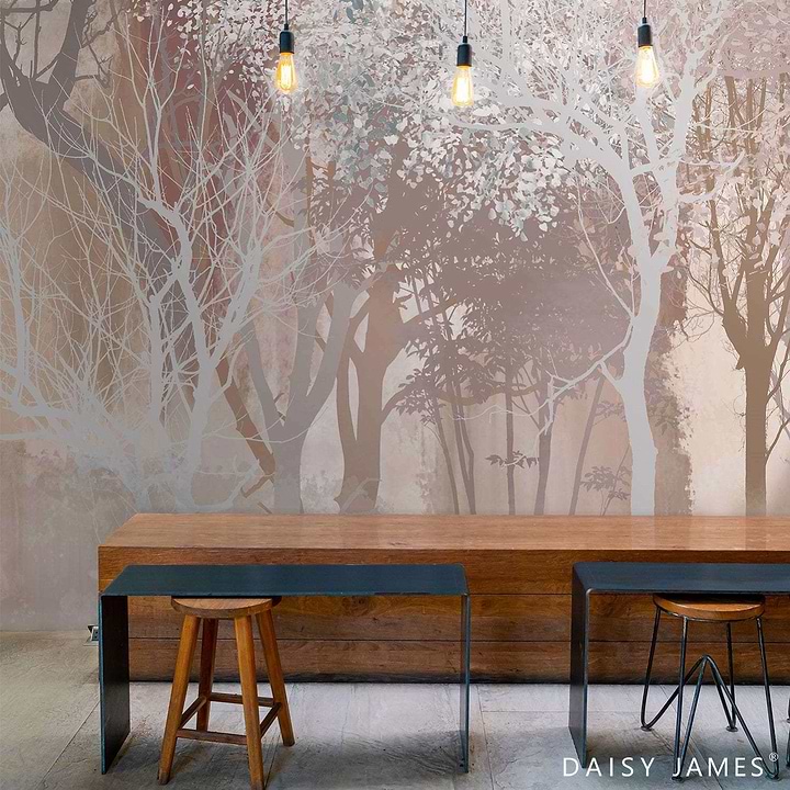 The Sunset wallpaper-Wallpaper-Daisy James-Selected Wallpapers & Interiors