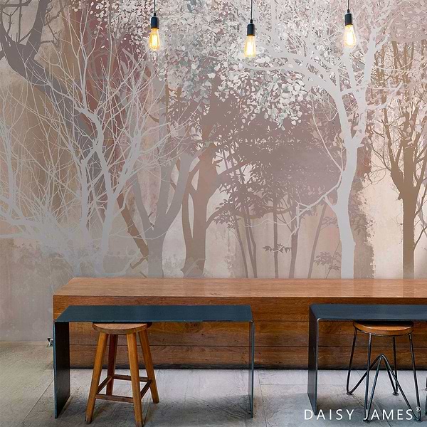 The Sunset wallpaper-Wallpaper-Daisy James-Selected Wallpapers & Interiors
