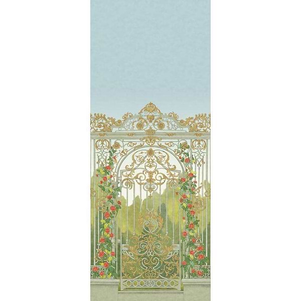 Tijou Gate-Tapete-Cole & Son-Selected Wallpapers